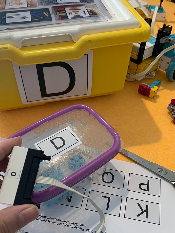 Labels (PDF) to print for your Spike Prime tubs and more! product image (1)