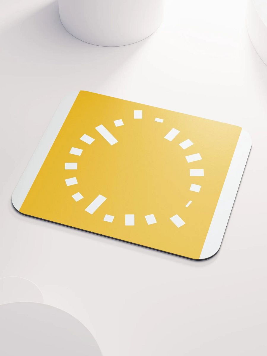 Clock Geometric Harmony Mouse Pad product image (3)