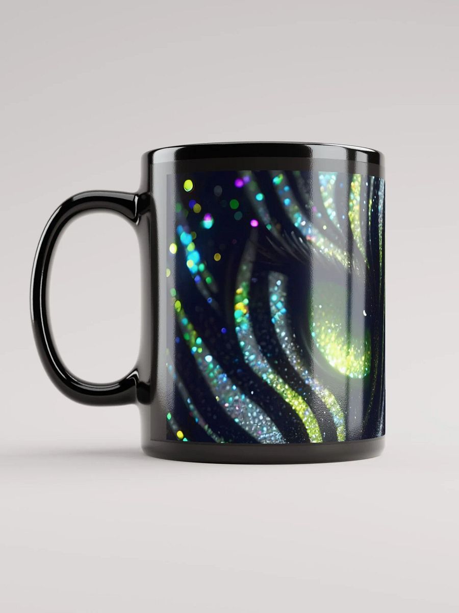 Glimmering Green-Eyed Cat Mug product image (11)