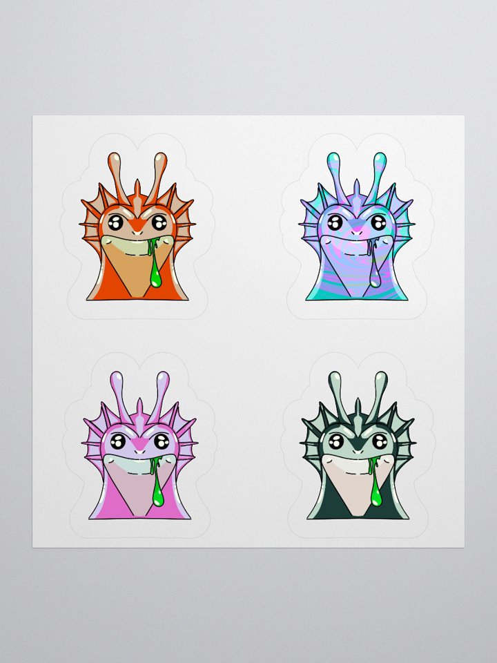 Custom Colored Ogapuu Sticker Sheet (Cool Puu Sheet) product image (1)