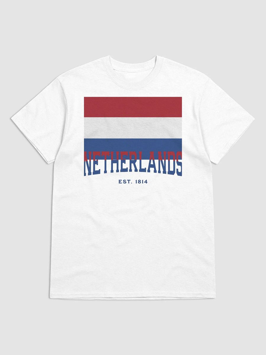 Netherlands Pride: EST. 1814 Flag T-Shirt product image (1)