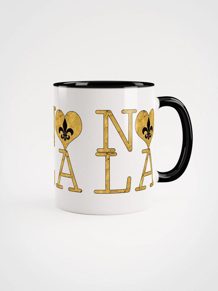 I LOVE NOLA **BIGSHOT COLOR MUG** (GOLD WRAP FULL) product image (1)