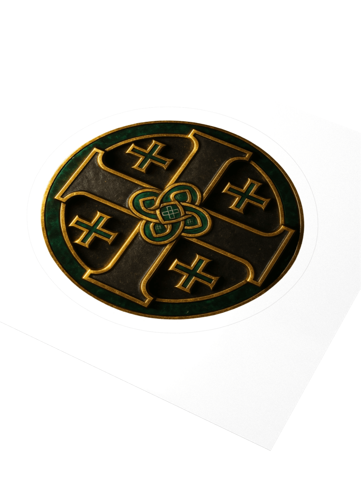 Layman Jerusalem Cross sticker product image (9)