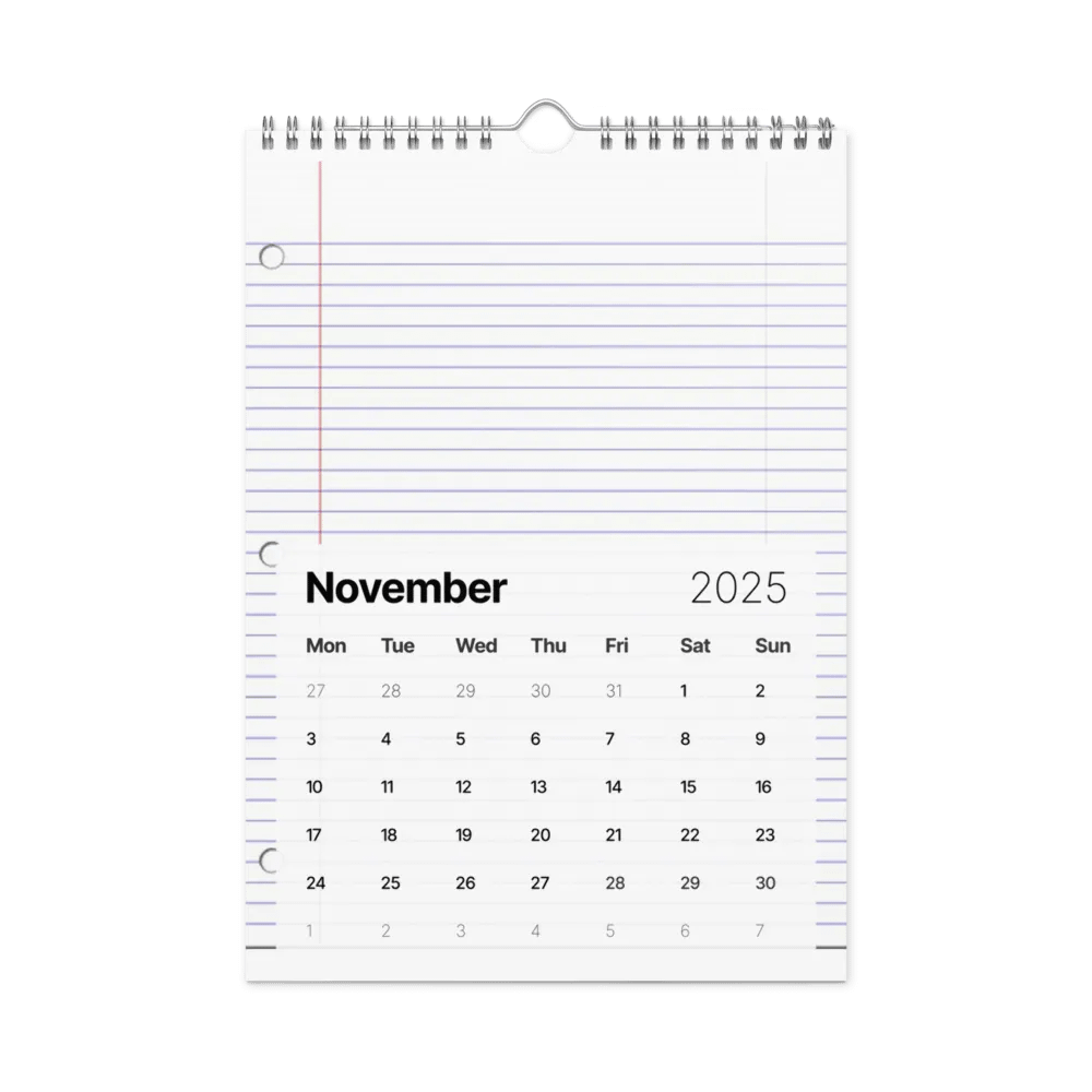 2025 Customizable Wall Calendar: Plan, Dream, Achieve product image (11)