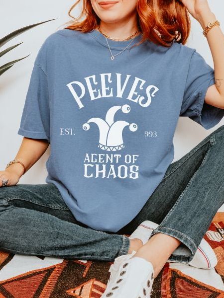 Peeves Ghost Vintage Minimalist Shirt product image (4)