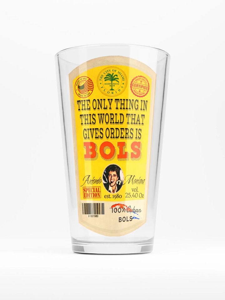 Antonio Montana's BOLS Gin Shaker Pint Glass product image (1)