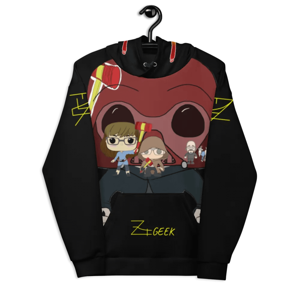 Dorn Geek Wars All Over Hoodie 1 product image (7)