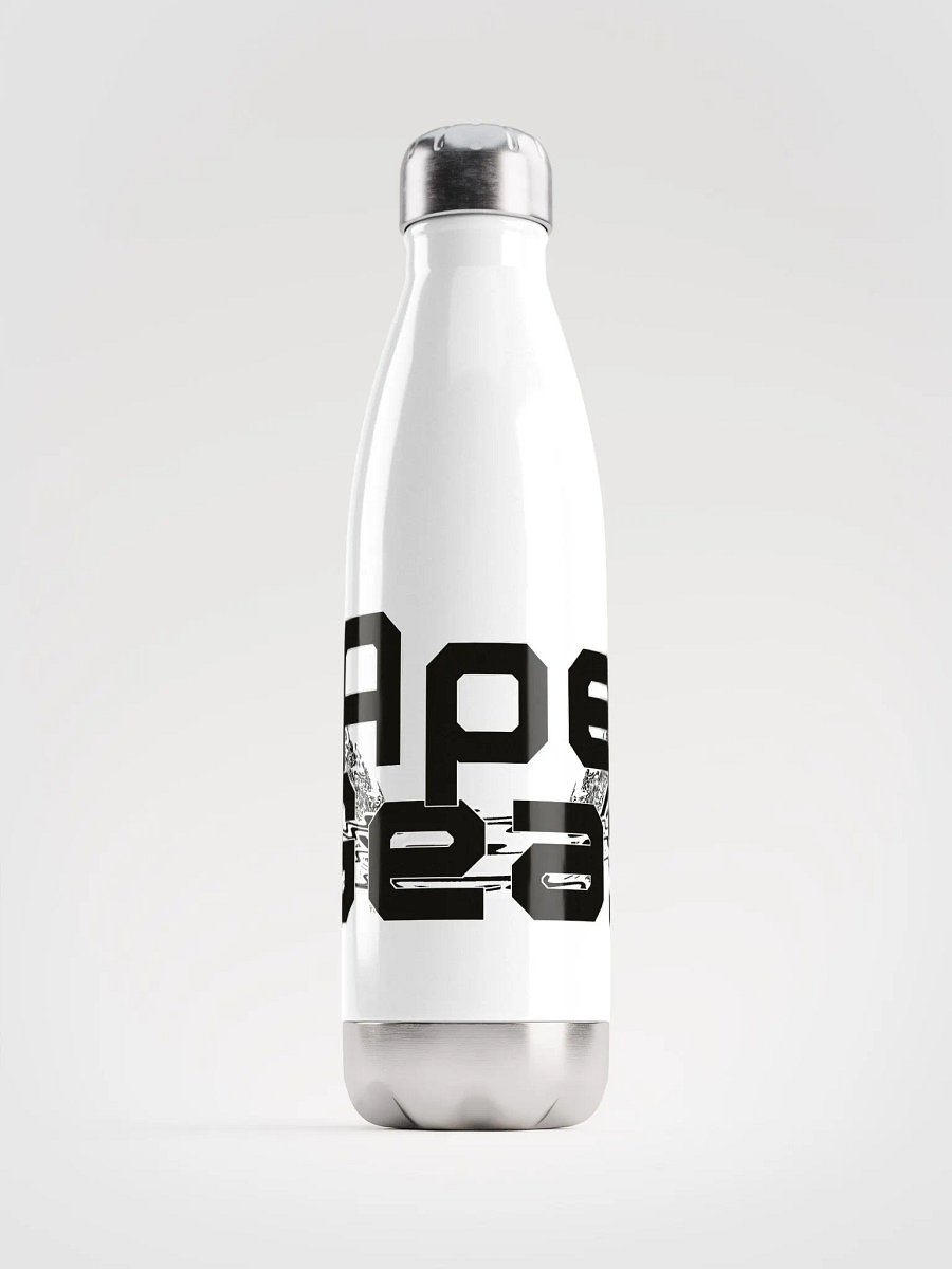 HApex Gear Black Name and Logo Stainless Water Bottle product image (1)