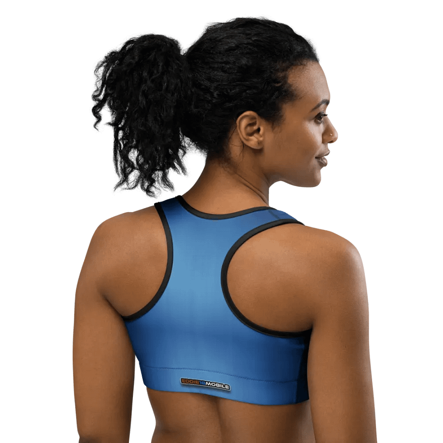 E18 All-Over Print Sports Bra product image (4)