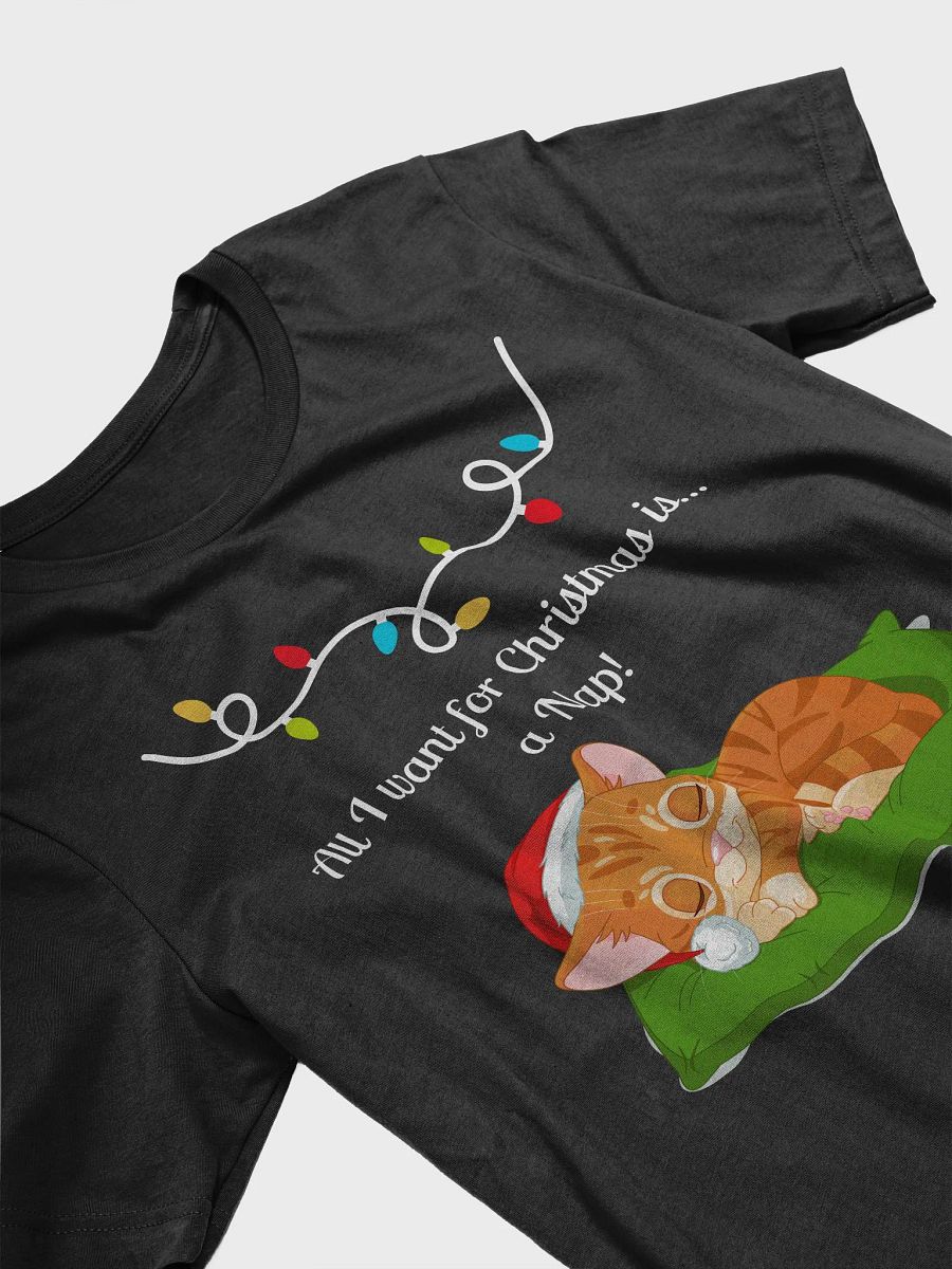 Cat-Themed Christmas T-Shirt product image (18)