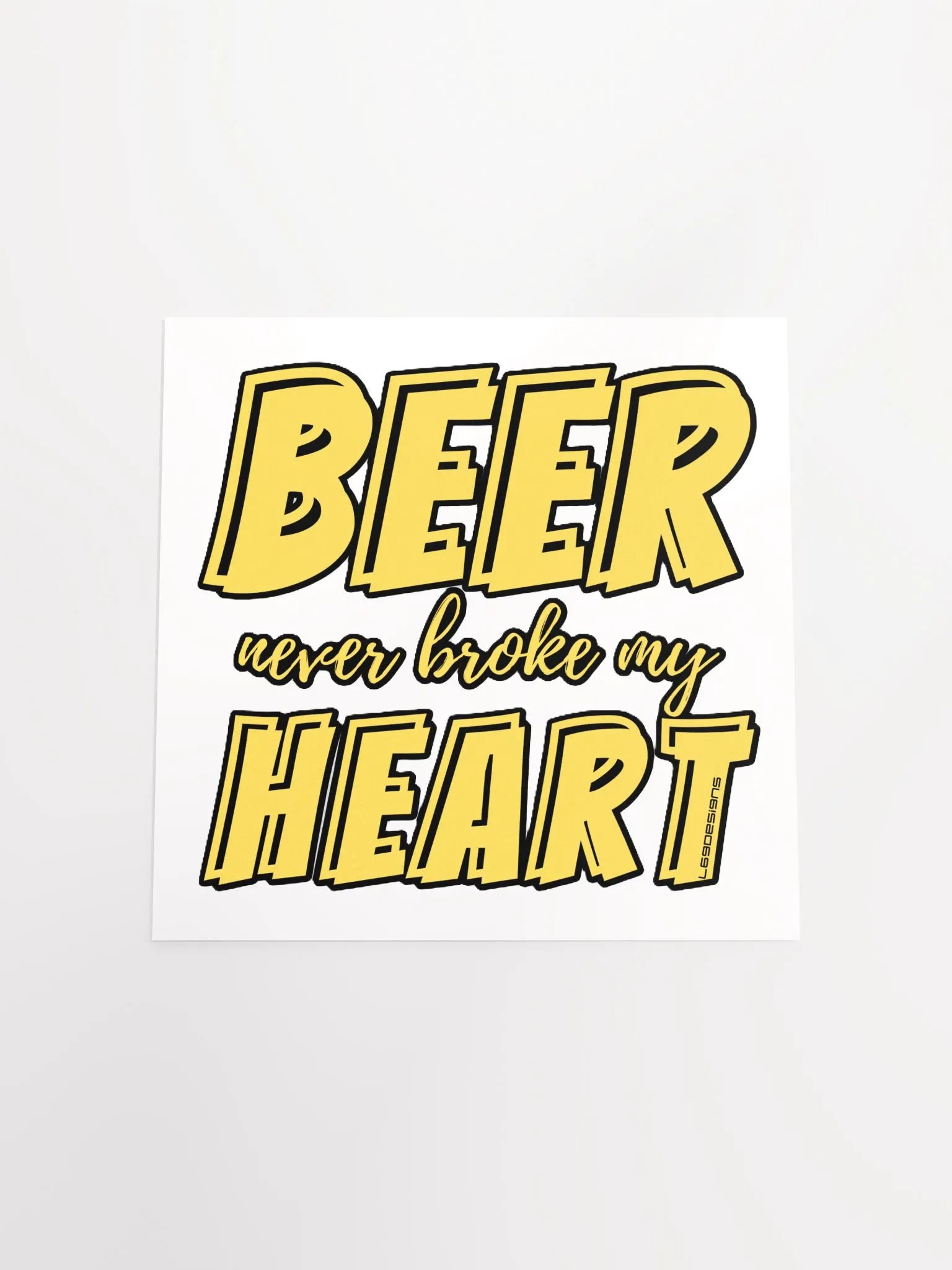 BEER NEVER BROKE MY HEART product image (16)
