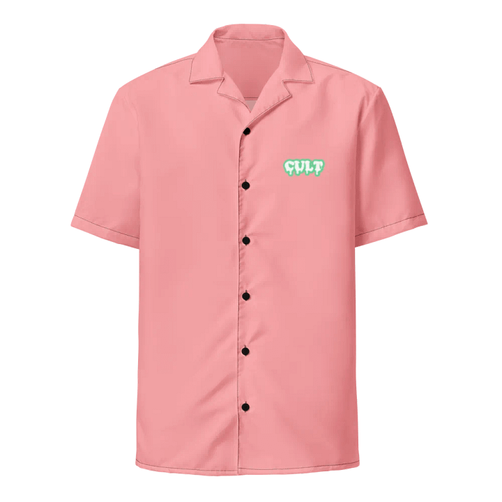 SALMON MINT BUTTON UP product image (1)