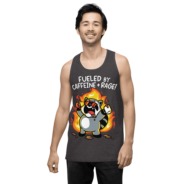 Caffeine & Rage Men's Tank Top product image (16)