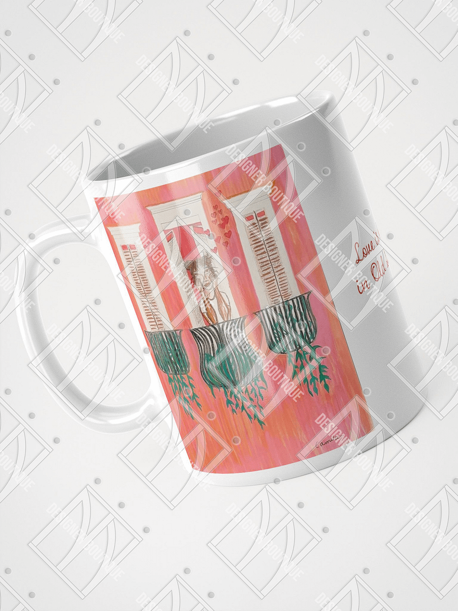 NN Designer Boutique x Camila Arraiza: Mug(Brunette) – Love is Brewing in Old San Juan product image (5)