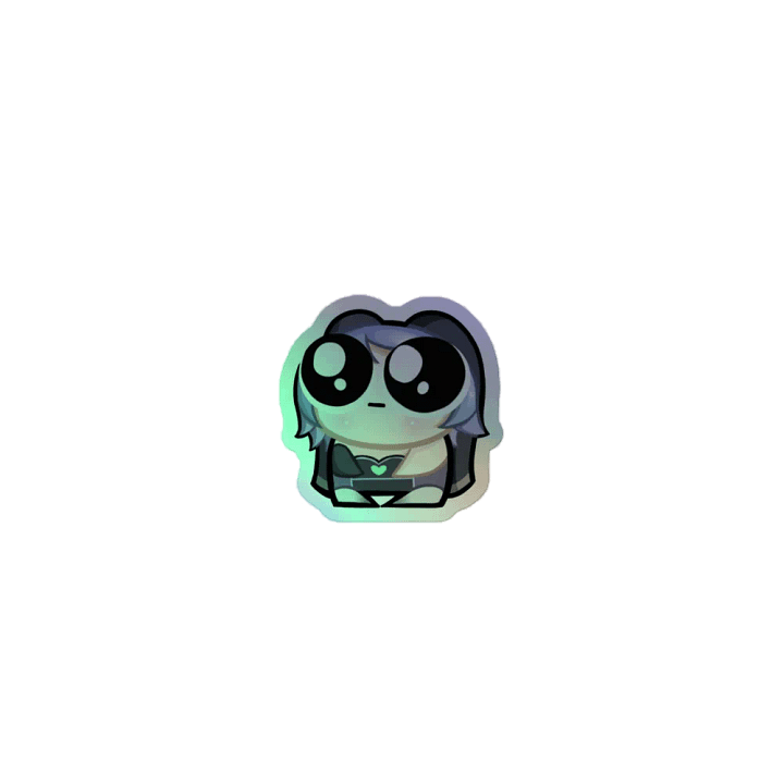 Lucca Pwease Holographic Sticker product image (1)