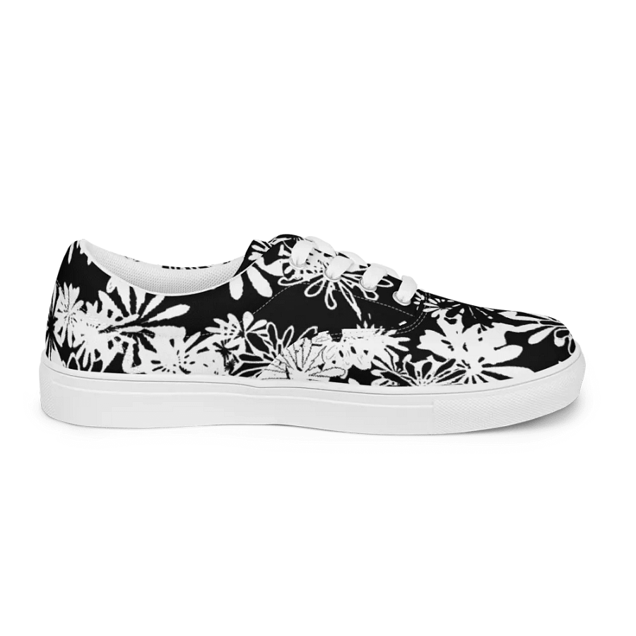 Barely Azaleas, canvas lace up shoes product image (7)