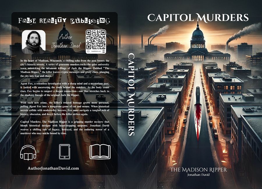[Signed Novel] Capitol Murders: The Madison Ripper product image (2)