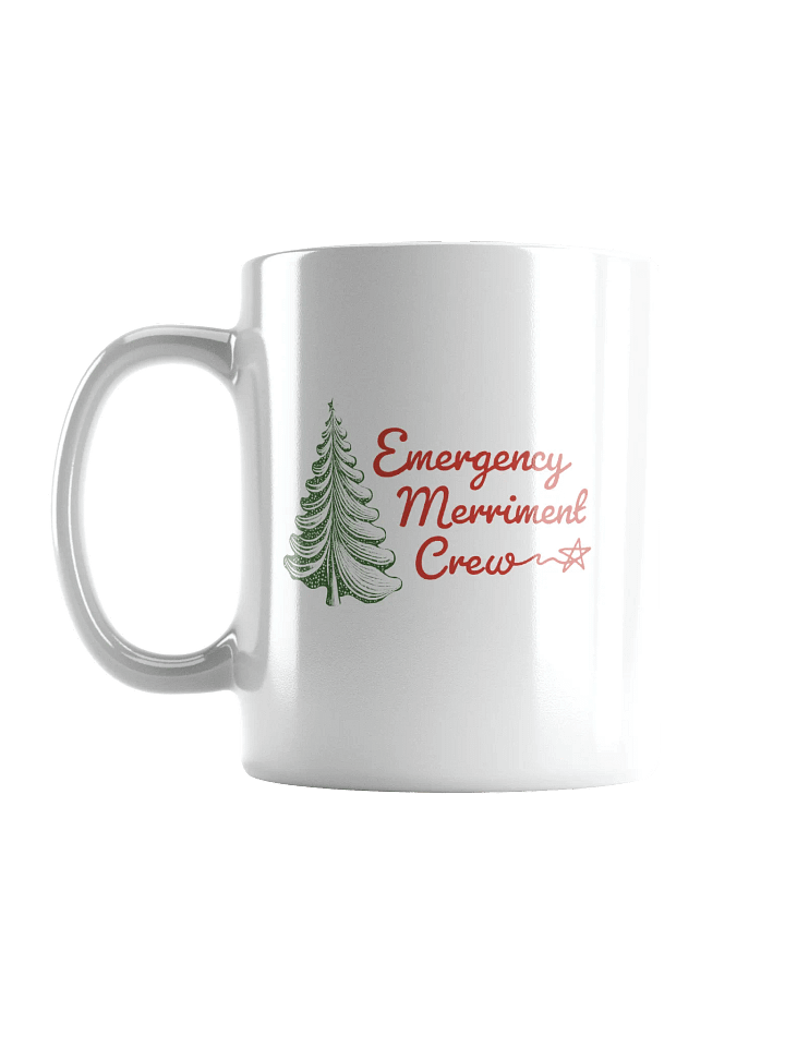 Emergency Merriment Crew Mug - Right Handed product image (2)