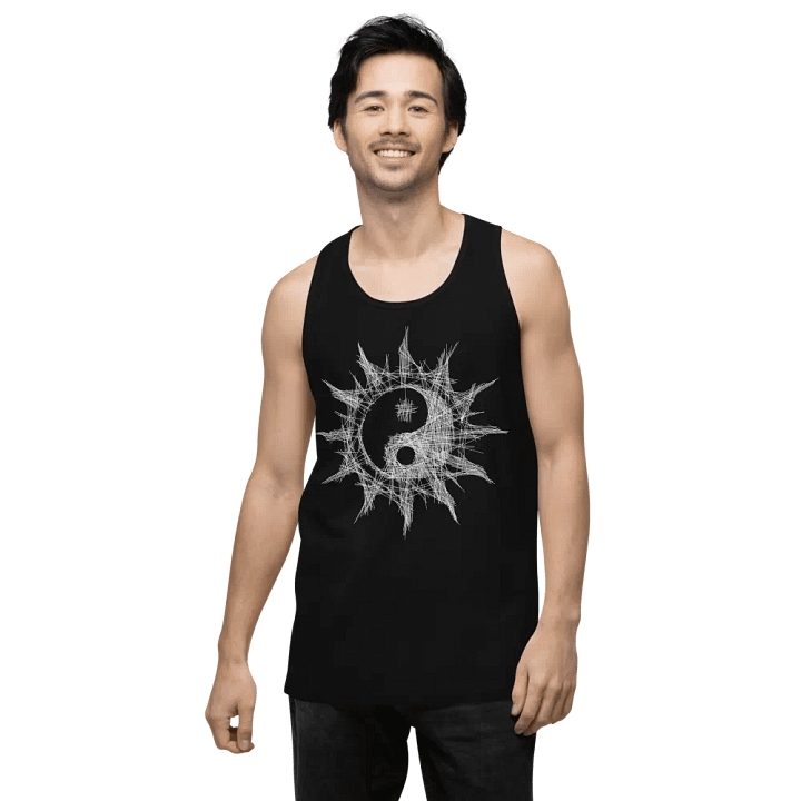 Yin Yang Sun Men's Tank Top product image (2)