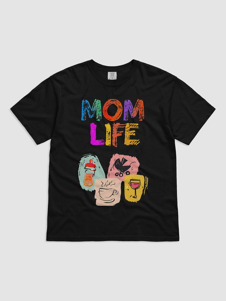 Mom Life Illustrated Comfort Color 1717 T-Shirt product image (5)
