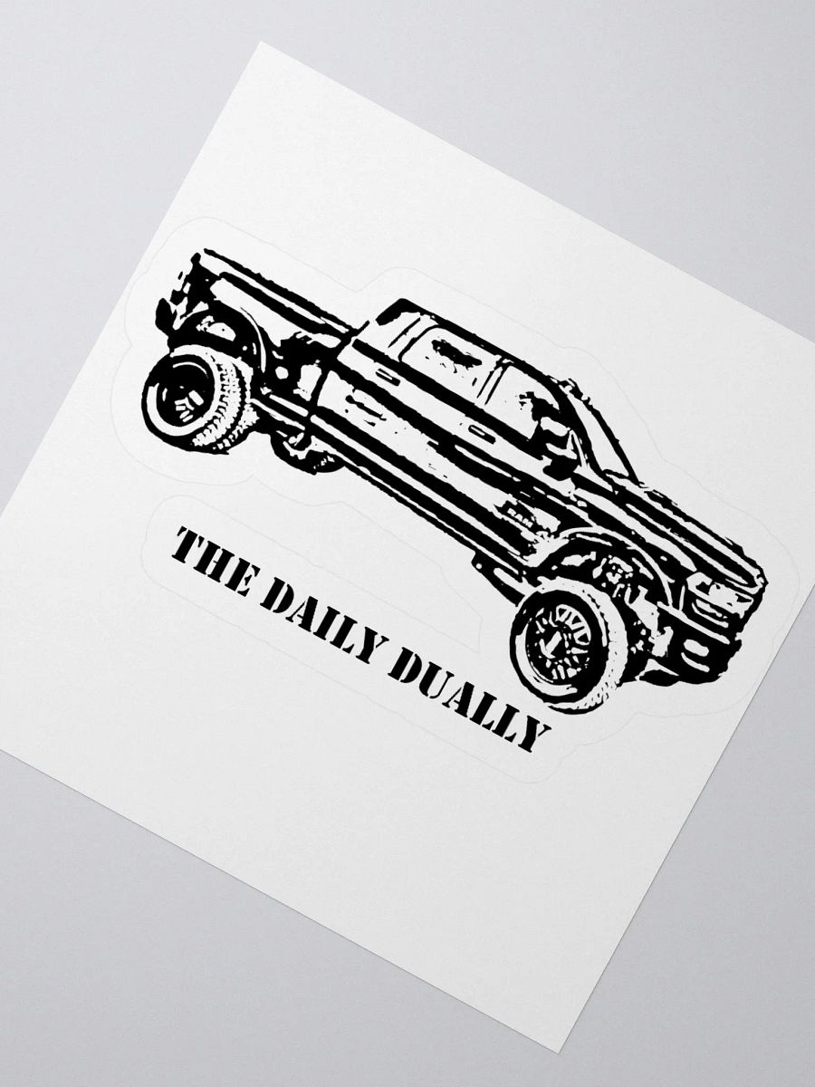 The Daily Dually - Kiss Cut Sticker product image (2)