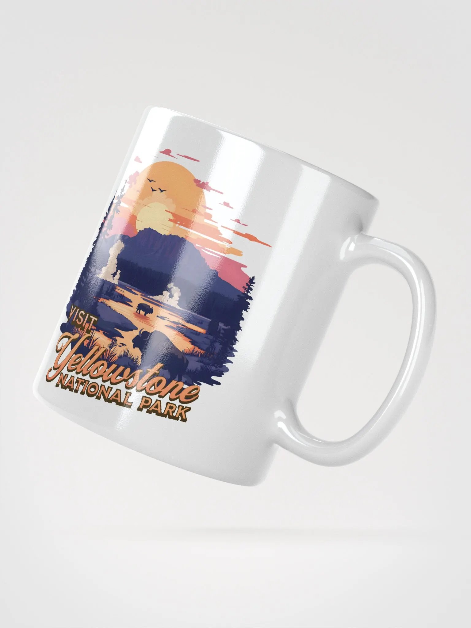 Yellowstone National Park, Dreams Mug product image (6)
