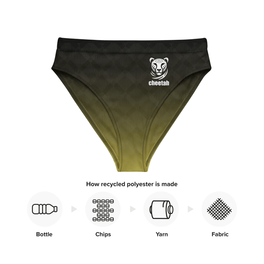 yellow wave athletic bikini bottoms product image (12)