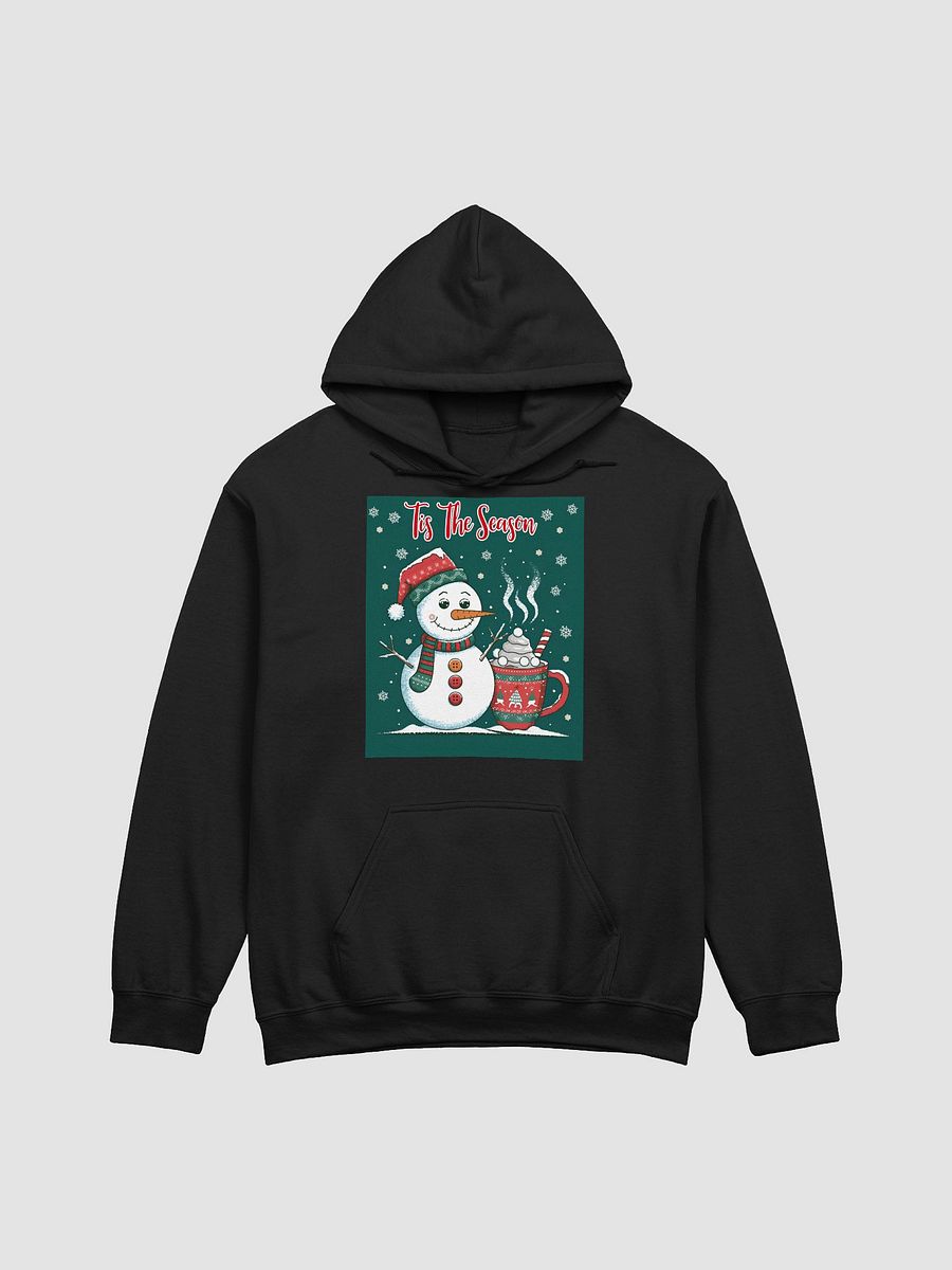 'Tis the Season Snowman Christmas Unisex hoodie for men and women product image (2)
