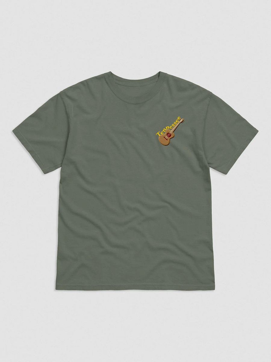 Tennessee Guitar Left Side Embroidery Tee product image (2)