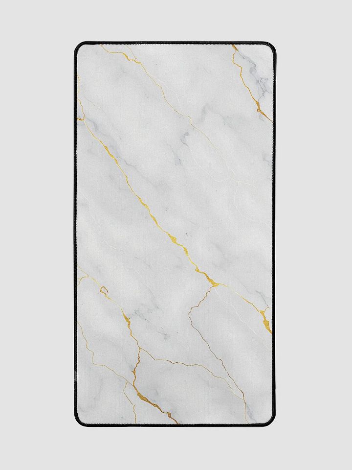 White Gold Marble Desk Mat product image (2)