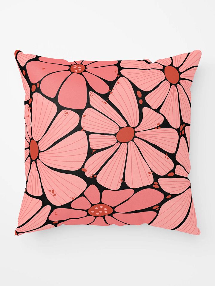 Elegant Floral Throw Pillow product image (2)