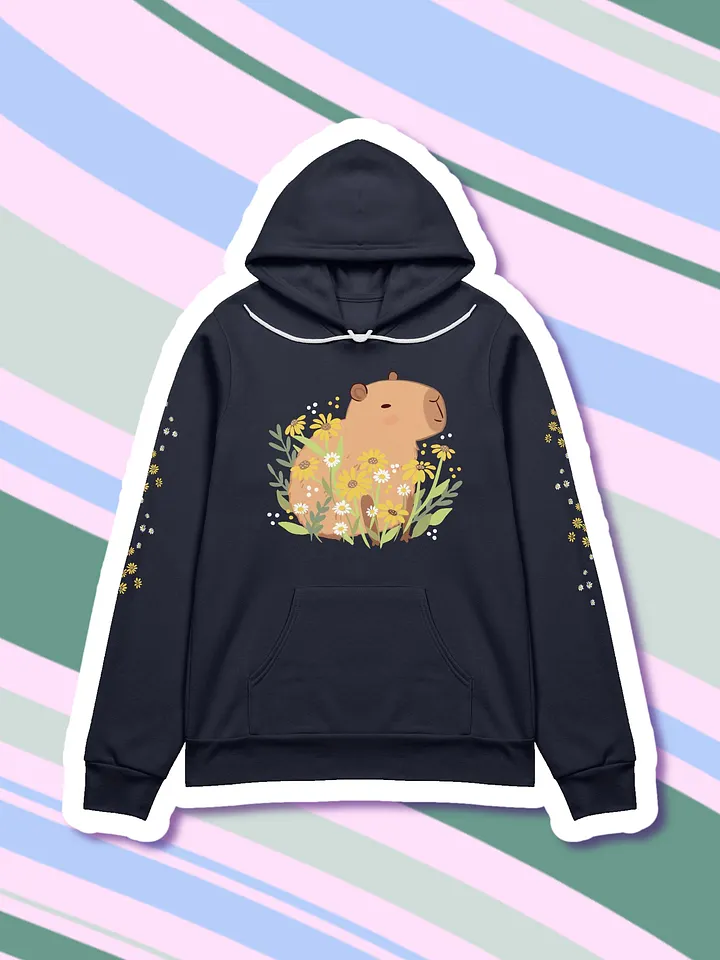 Capybara daisy Supersoft Hoodie Comfort product image (1)