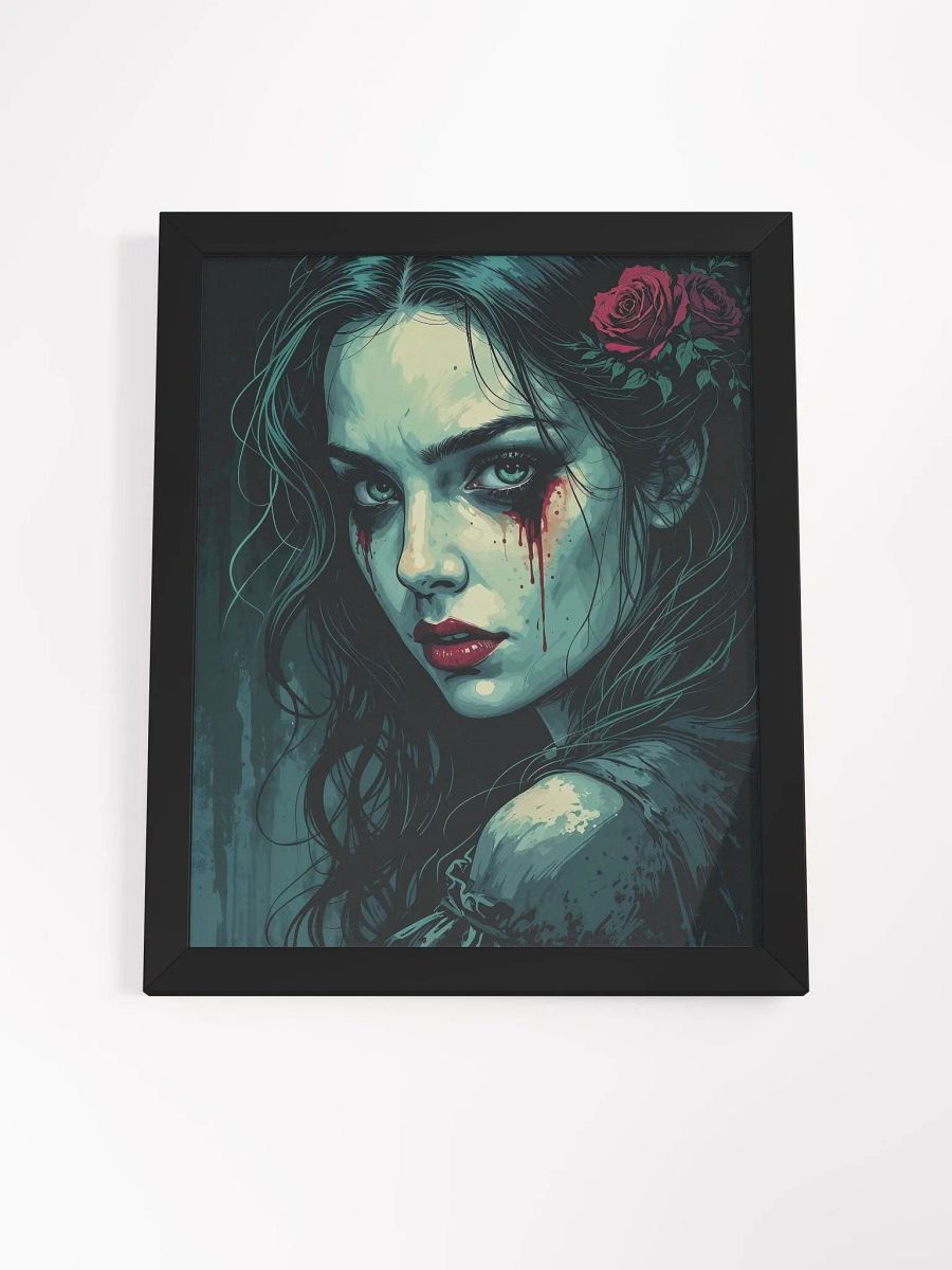 Scarlet Tears Framed Print product image (23)