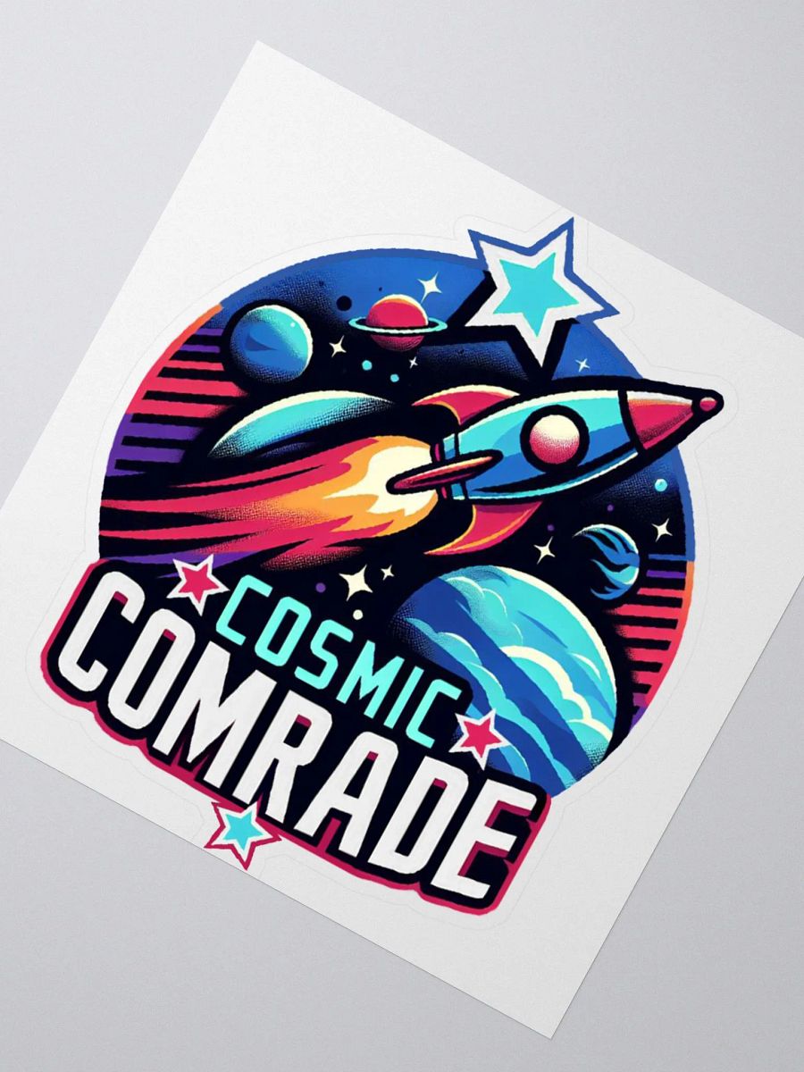 Cosmic Comrade Sticker product image (3)