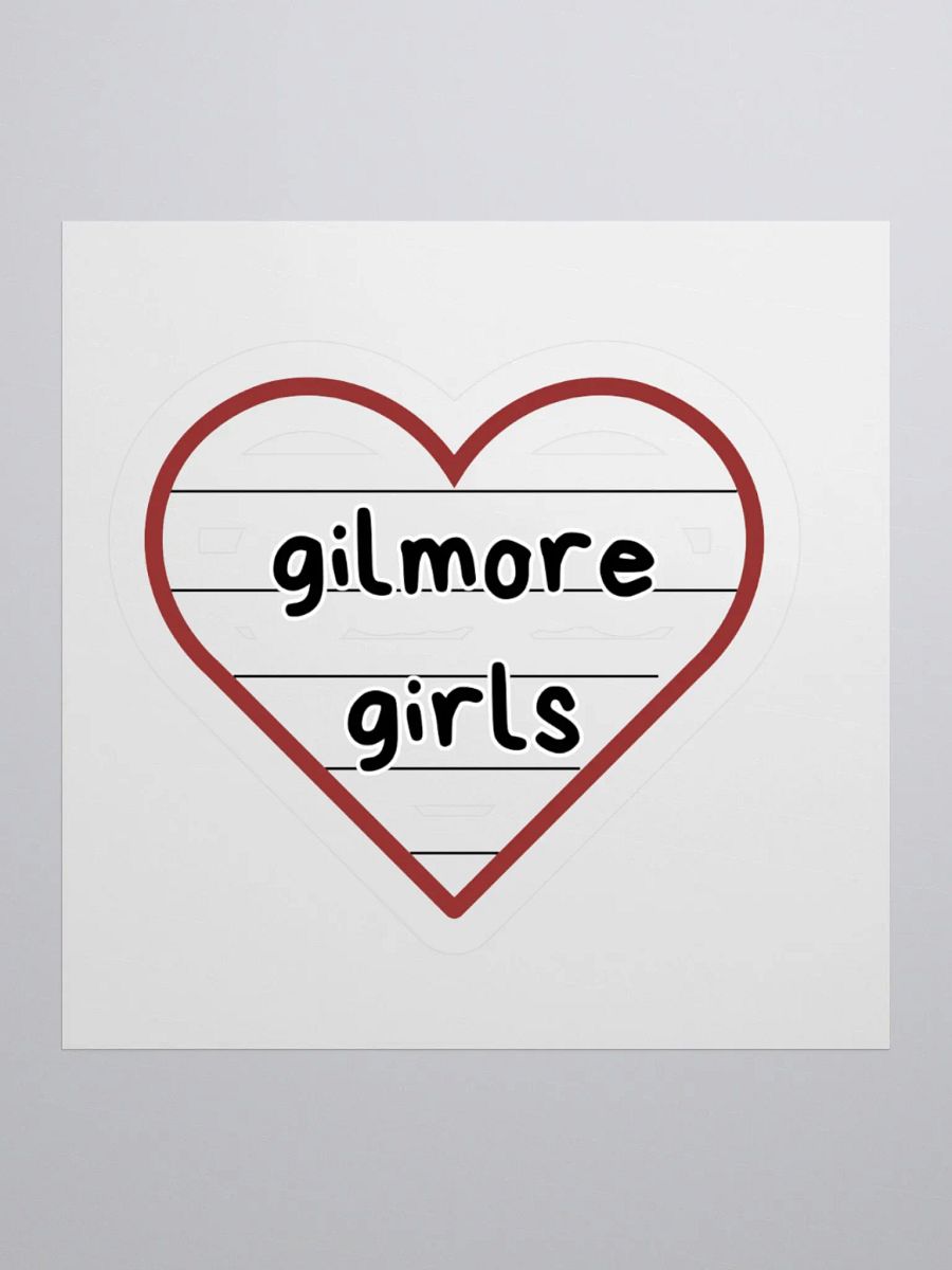 Gilmore Girls Heart - Sticker product image (2)