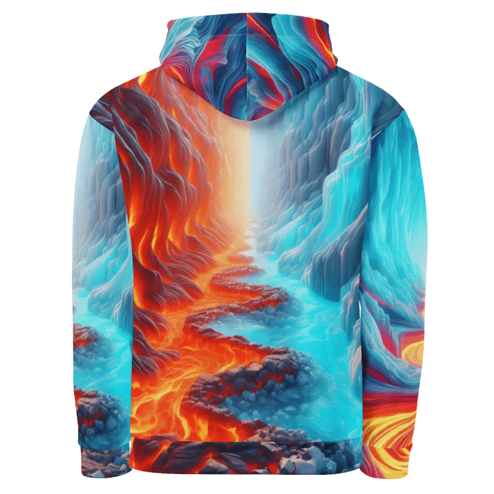 Fire and Ice - Blazing Glacier Cracks #21 product image (2)