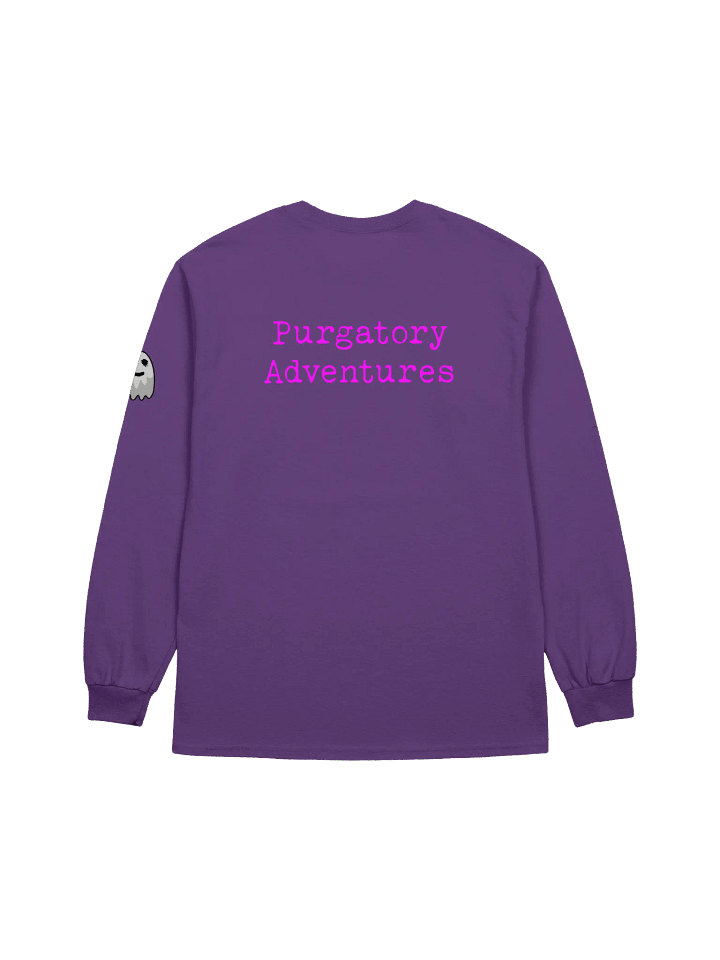 girls ghost behind cross long sleve shirt product image (17)