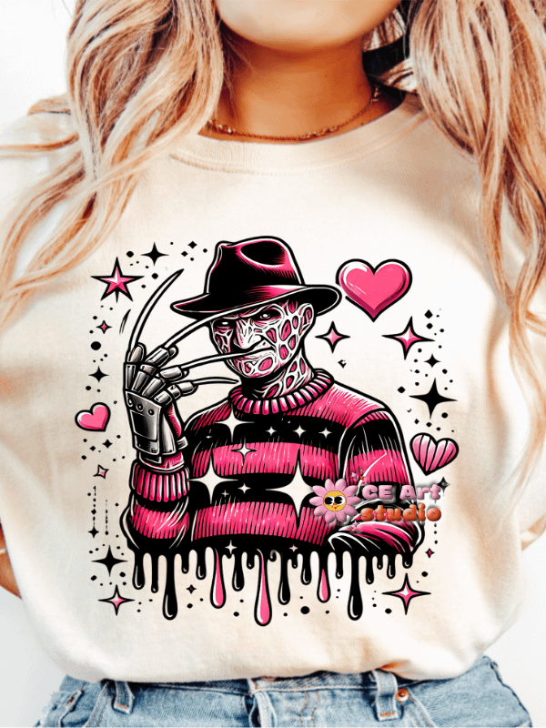 Valentine's Day Horror Freddy PNG product image (2)