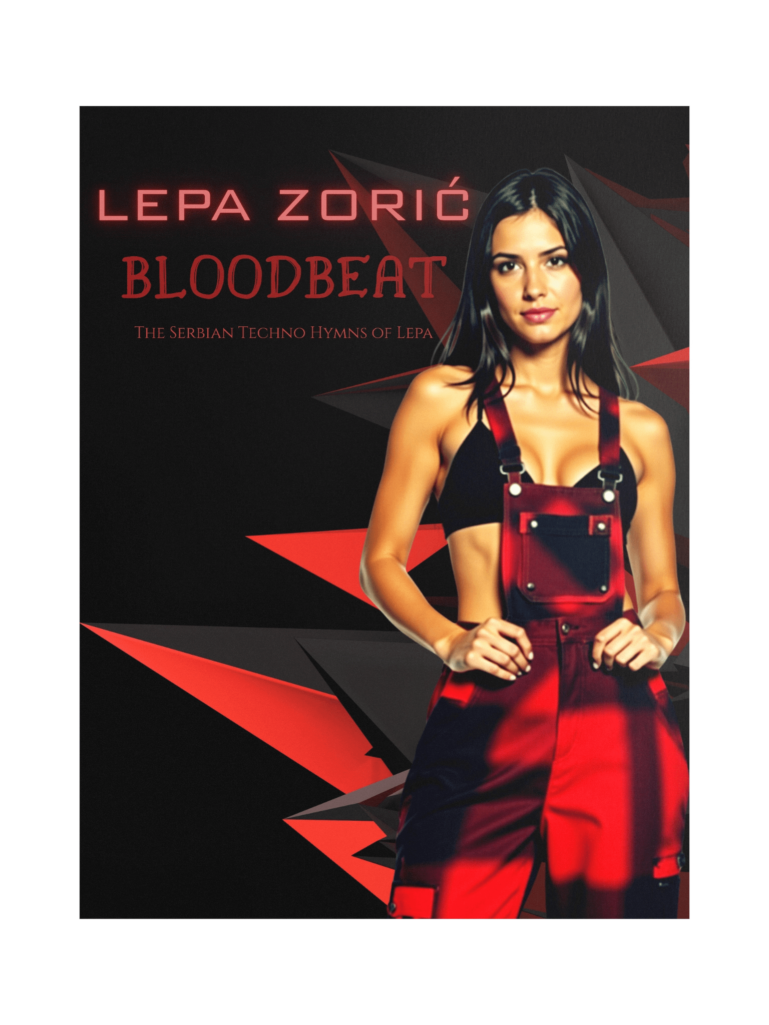 Bloodbeat Album Poster by Lepa Zorić – 18×24 in product image (1)
