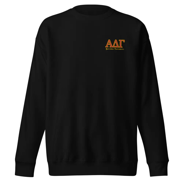 ADG Letters Sweatshirt- Embroidered product image (1)