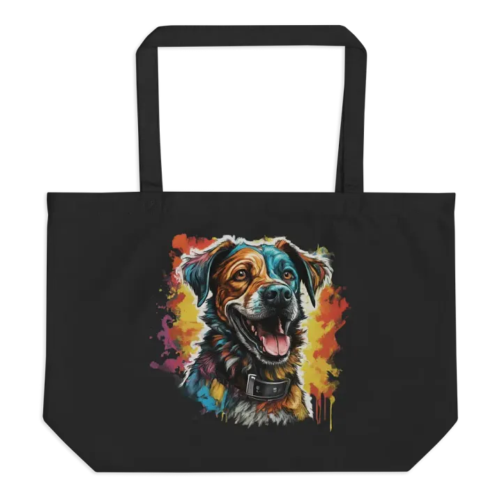 Vibrant Mosaic Dog Tote product image (1)