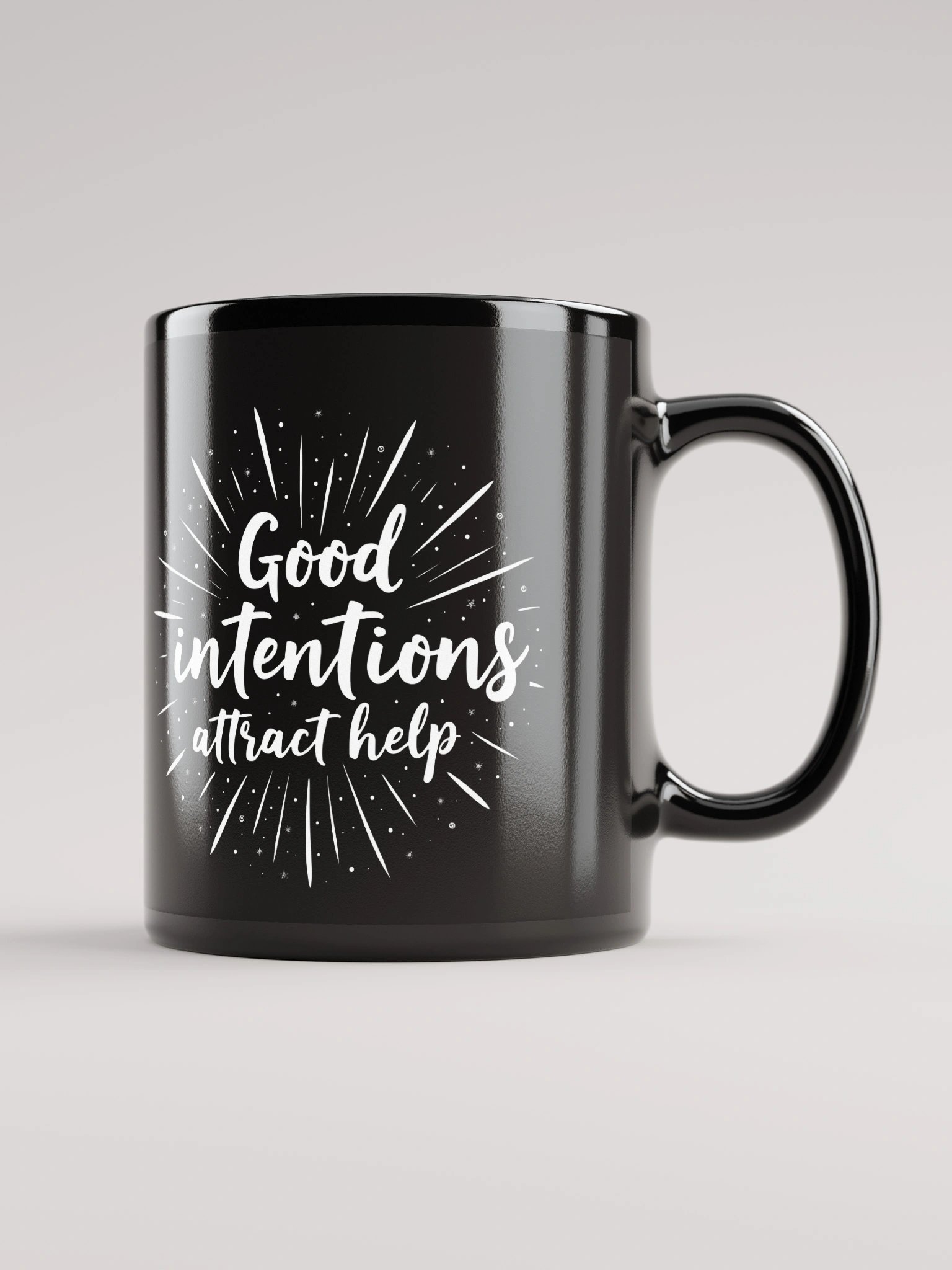 Unlock Your Power with Jessica Alba’s Inspiring Mantra: Good Intentions Attract Help. — Transform Your Life One Sip at a Time product image (2)