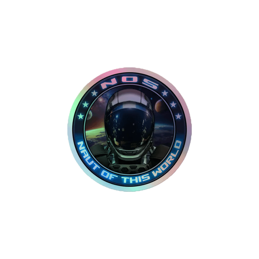 Nauty Holo Sticker product image (1)