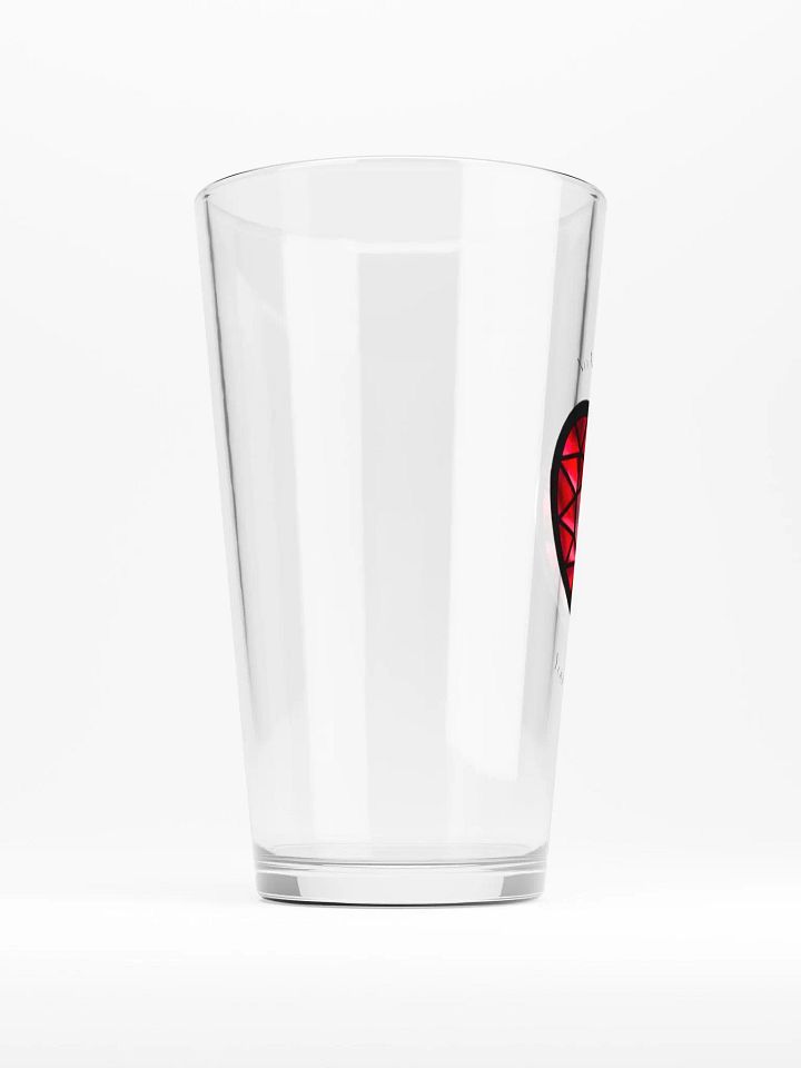 Ruby Heart Pint Glass product image (2)