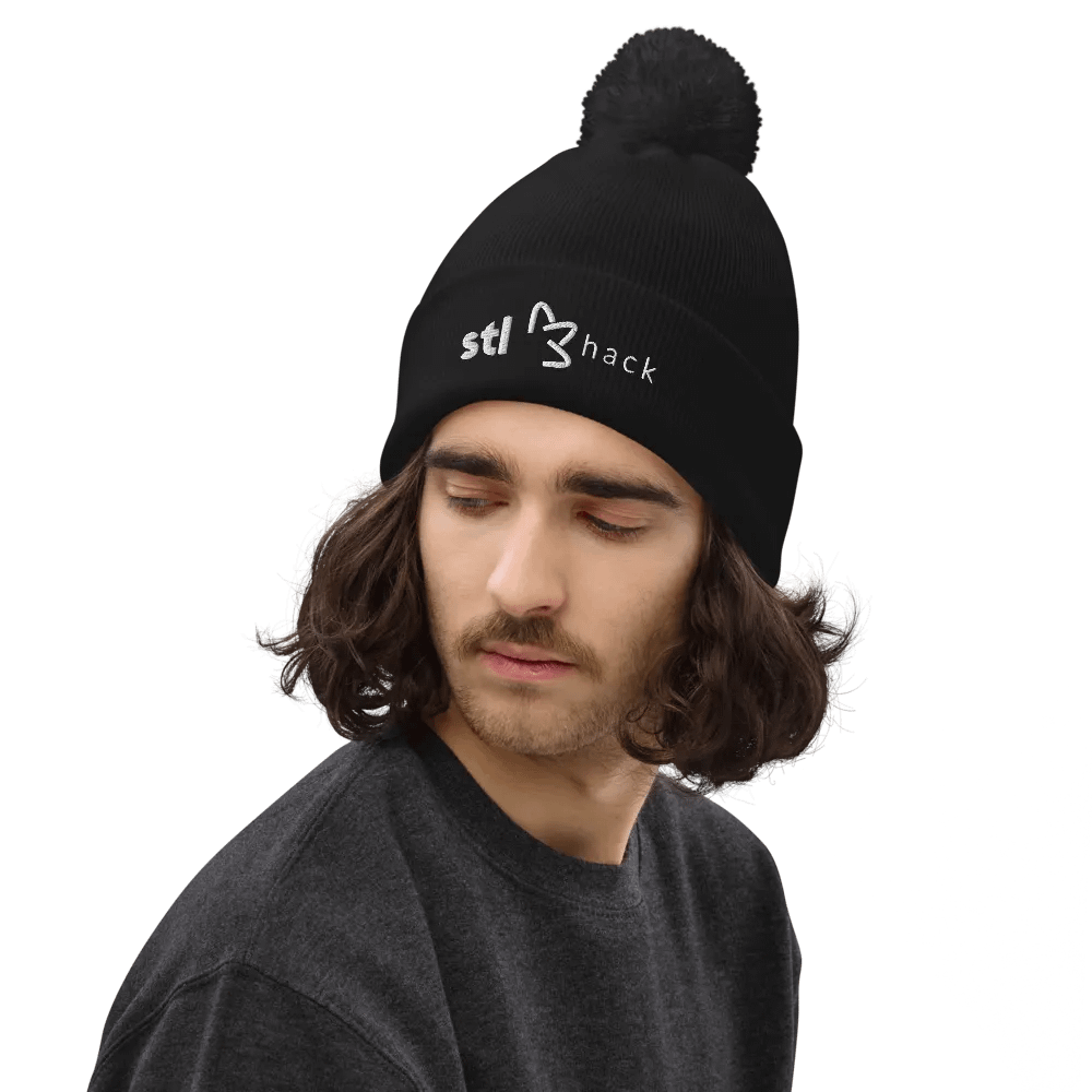 stl | hack pom pom beanie product image (3)