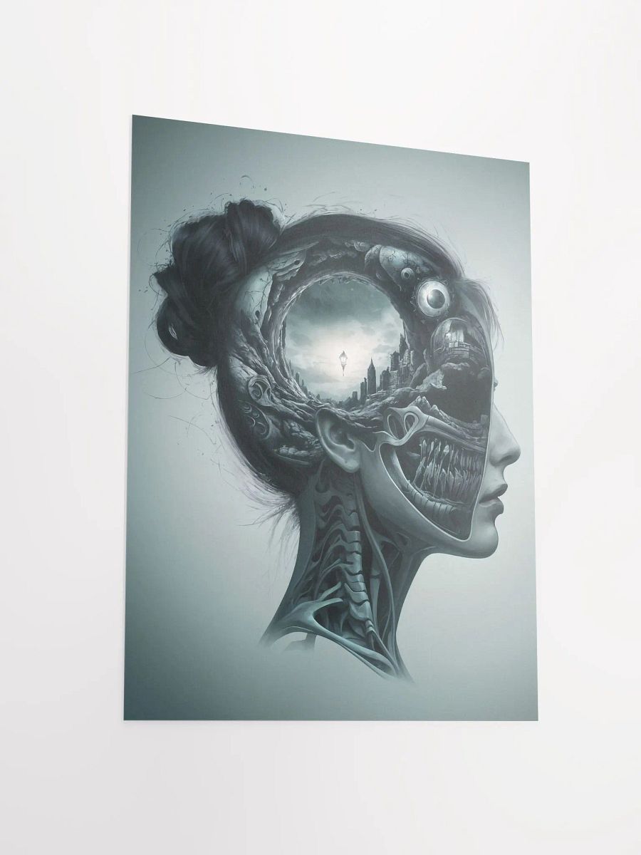 Surreal Profile Landscape Poster product image (5)
