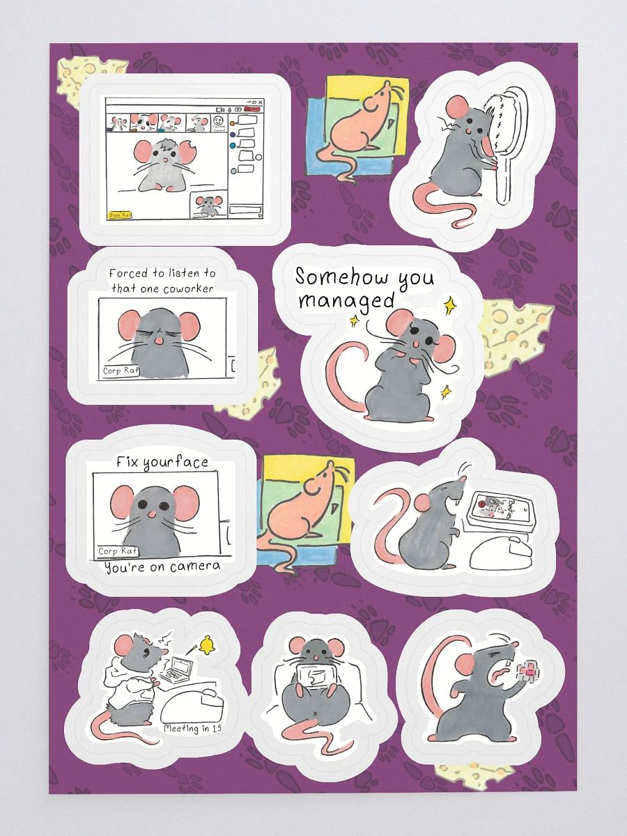 Morning Meeting Sticker Sheet product image (3)