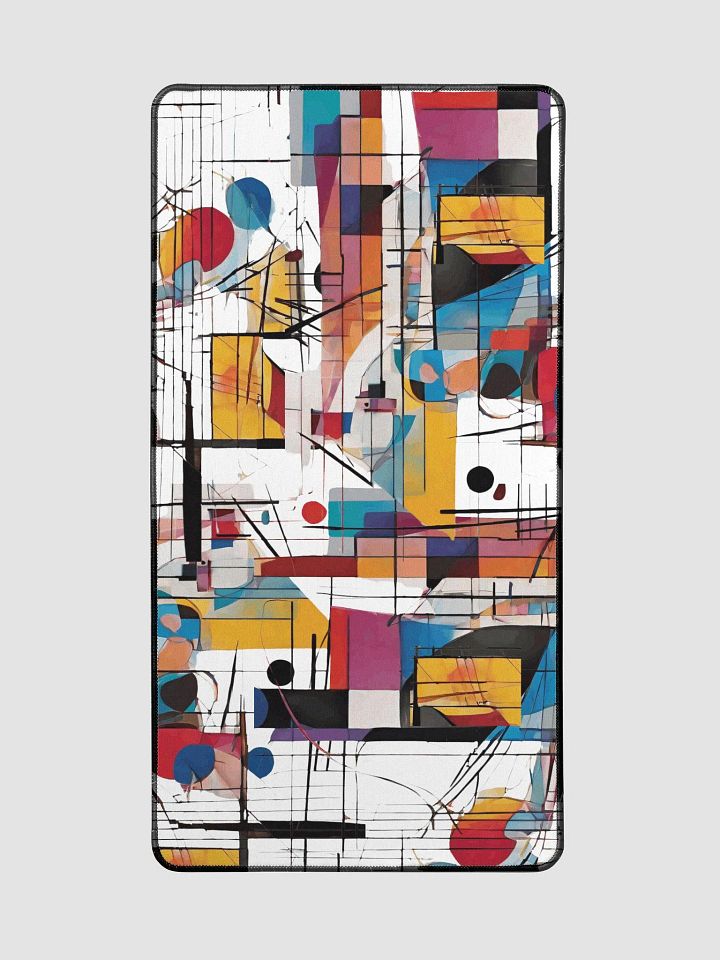 art Kadinsky inspired desk mat product image (2)