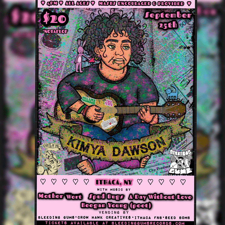 Kimya Dawson - Ithaca, NY - 9/25/2025 product image (1)