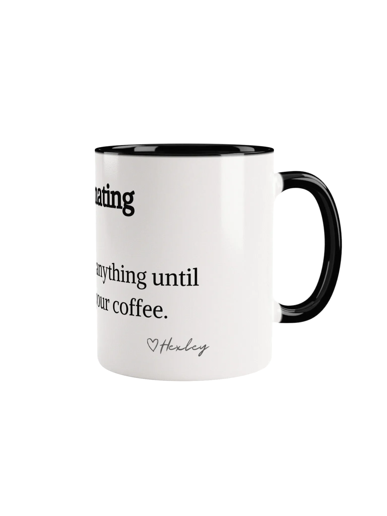 'Procaffeinating' Ceramic Mug product image (3)